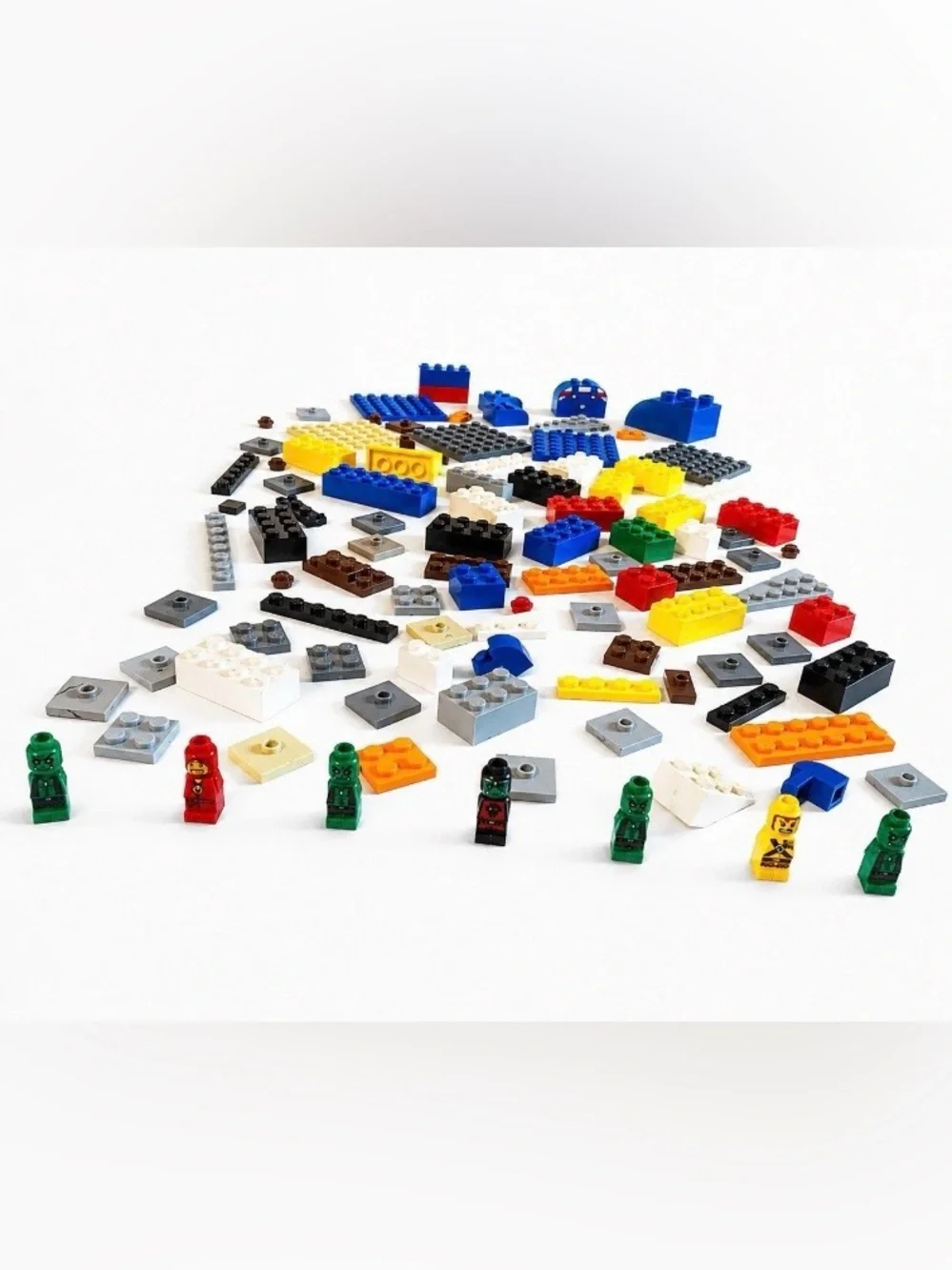 Lego Heroica Goblins Wizard Barbarian Microfigures Bricks & Plates 100+ Pieces